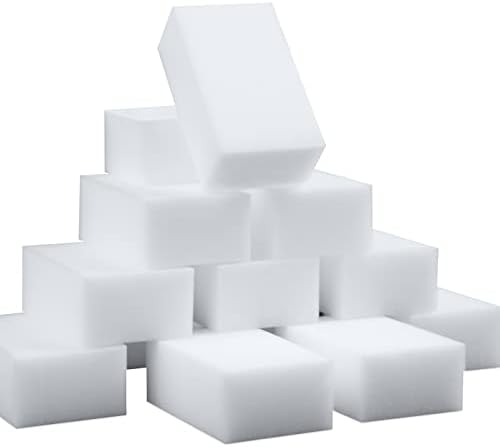 100 Pack Magic Sponge Eraser - Thick Long Lasting Melamine Cleaning Sponges