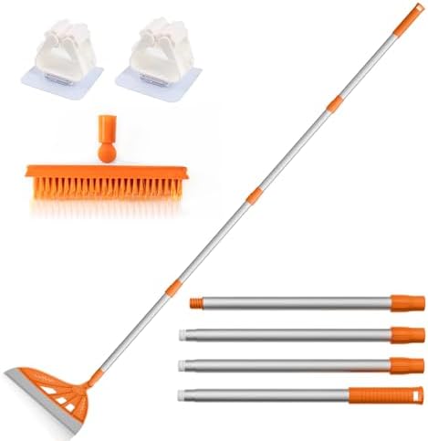 BURFERLY Magic Rubber Air Broom 2 in 1 Cleaning Tool Set