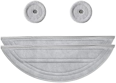 Roborock 2 Pack Mop Cloths and Edge Mop for Saros 10
