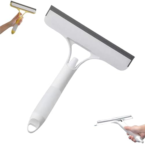3-in-1 Window Cleaning Tool with Spray Scraper