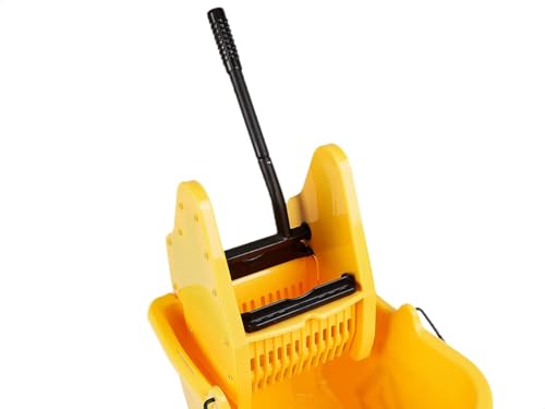 Amazon Basics 35-Quart Rectangular Mop Bucket with Wringer