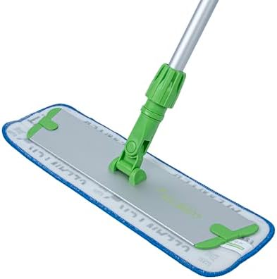 Restaurantware Clean Tek Professional Reusable Mop Pad Blue Microfiber