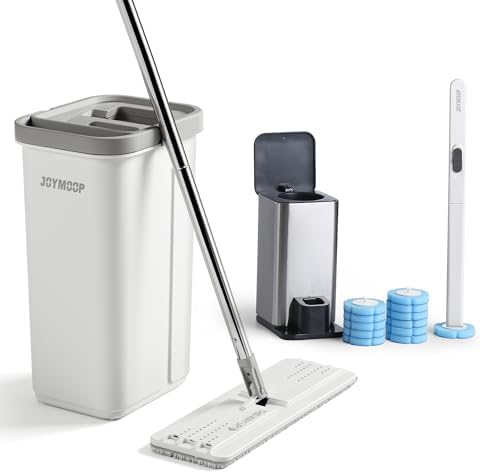 JOYMOOP Mop Bucket Set with Microfiber Pad