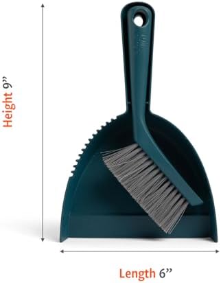 Full Circle Clean Ocean Hand Broom Set Recycled Fishing Nets