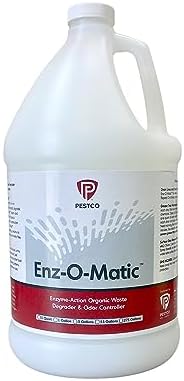 Enz-O-Matic Enzyme Drain Cleaner - 1 Gallon Organic Odor Neutralizer