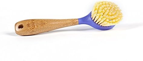 Full Circle Be Good Bamboo Handle Dish Brush Purple 1