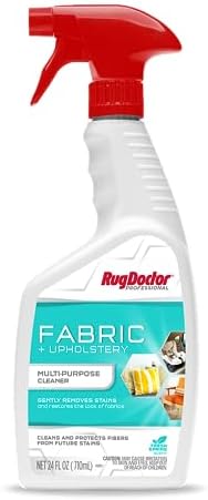 Rug Doctor Fabric Upholstery Cleaner 24 oz Ready to Use