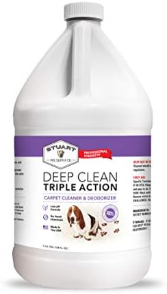 Stuart Pet Supply Co Deep Clean 3X Carpet Cleaner Solution 128 fl oz