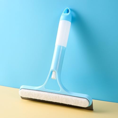 3 in 1 Window Cleaner with Spray Bottle 1PCS Blue
