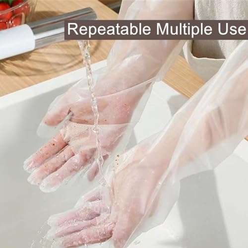 Hipifans Reusable Waterproof Cleaning Gloves 10PcsSet