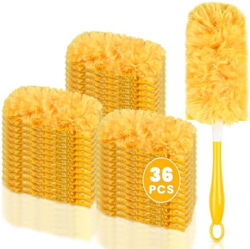 36-Pack Duster Refills with Handle for Swiffer Duster 360