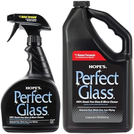 HOPES Streak-Free Ammonia-Free Glass Cleaner 32 Fl Oz