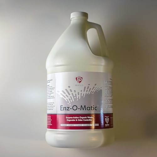 Enz-O-Matic Enzyme Drain Cleaner - 1 Gallon Organic Odor Neutralizer
