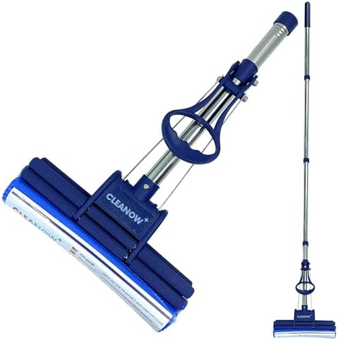 OneTouch GO Wring Mop with PVA Sponge and Stainless Handle