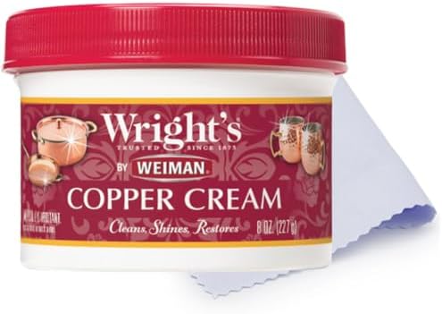Wrights by Weiman Cream Copper and Brass Cleaner 1