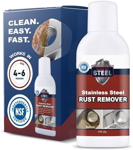 CLEAN MY STEEL Rust Stain Remover - 4 oz