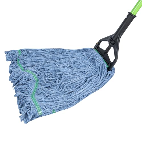 Restaurantware MOP Head Only - 32 Ounce Wet Mop Cotton Blend Machine Washable