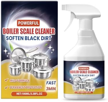 Black Scale Remover for Cookware - 338 Fl Oz