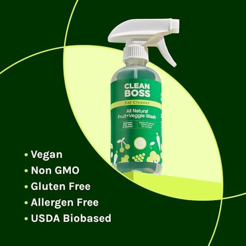 CleanBoss Eat Cleaner Fruit Veggie Wash - 12 oz Pack of 3