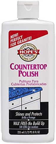 HOPES Countertop Polish - Shiny Streak-Free 8 Fl Oz