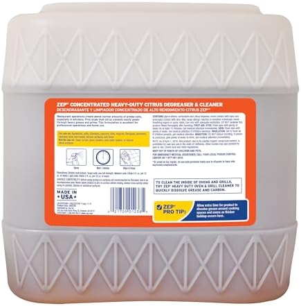 Zep Heavy-Duty Citrus Degreaser Cleaner - 35 Gallon