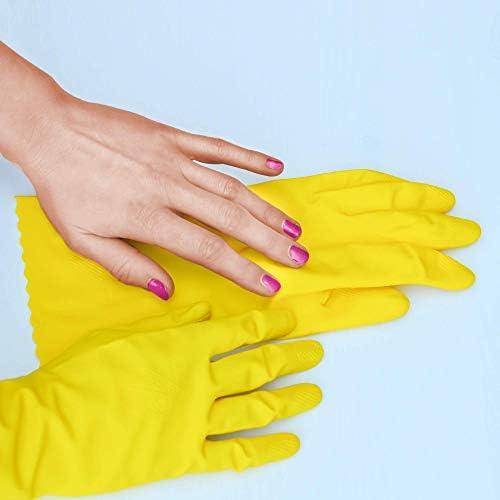 PLAYTEX Handsaver Reusable Rubber Gloves - Medium 3-Pack