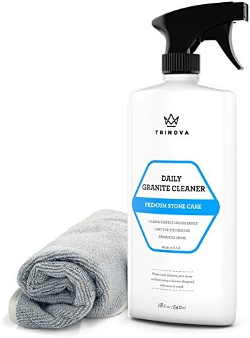 TriNova Granite Cleaner Polish 18 Fl Oz Refill