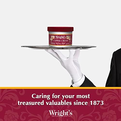 Wrights by Weiman Cream Copper and Brass Cleaner 1