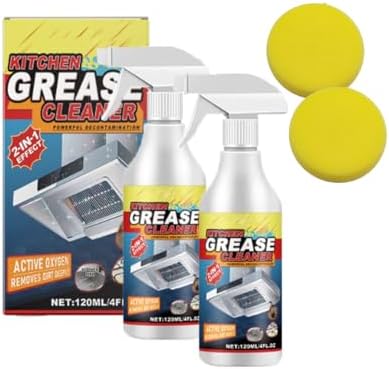 Yuguocly Kitchen Grease Remover 2 Pack