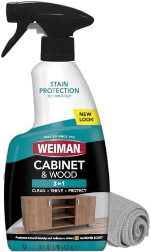 Weiman Cabinet Wood Clean Shine Spray 1