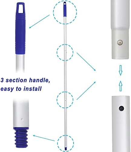 EaseYourDay Mop with Two Microfiber Heads