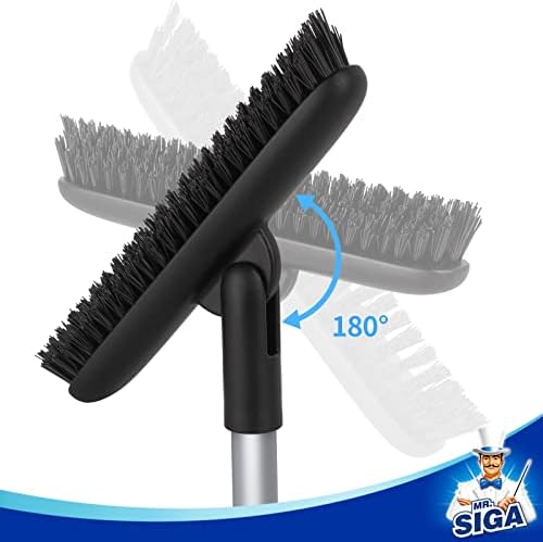 MRSIGA Heavy Duty Grout Scrubber with Long Handle