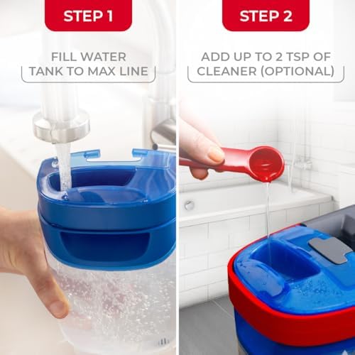 O-Cedar H2prO Flat Mop System - Quick Clean Tool