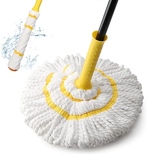KeFanta Self-Wringing Twist Mop with 57-Inch Handle 1
