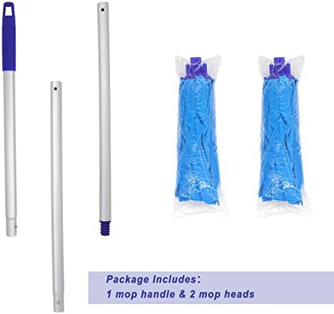 EaseYourDay Mop with Two Microfiber Heads