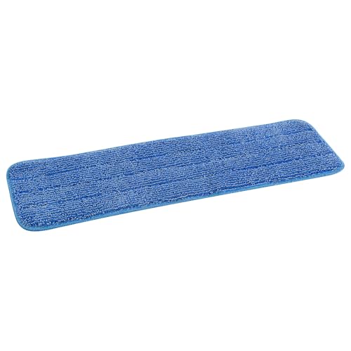 Restaurantware Clean Tek Professional Mop Pad - Blue Microfiber Heavy-Duty Reusable