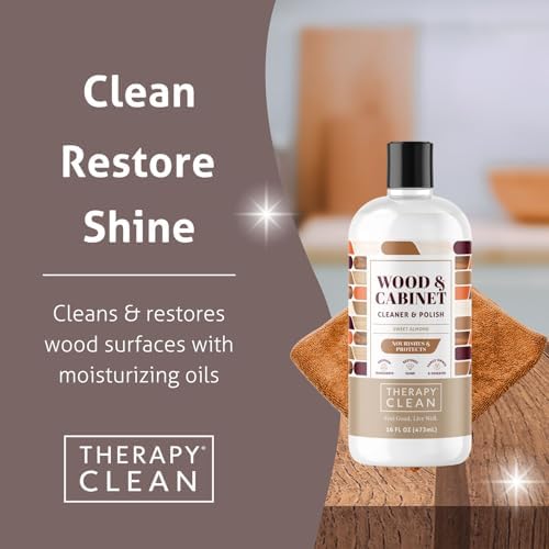 Therapy Wood Polish Bundle with Microfiber 16 oz