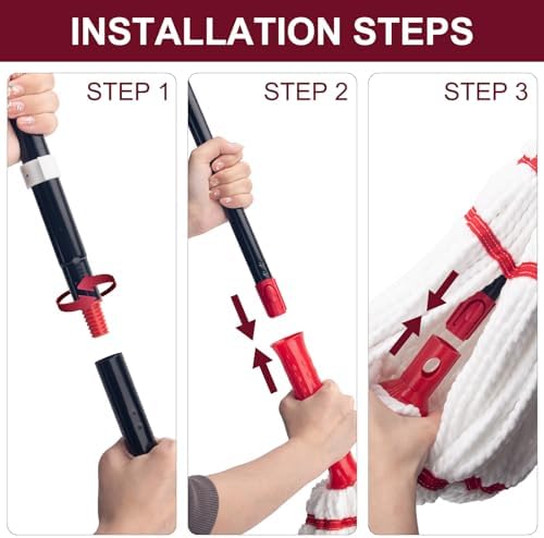KeFanta Self Wringing Mop for Floor Cleaning