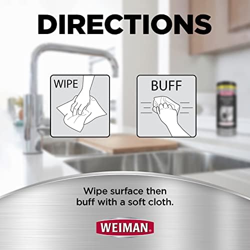 Weiman Stainless Steel Cleaner Kit - 3 Piece Set