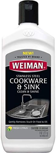 Weiman Stainless Steel Cleaner with Polish
