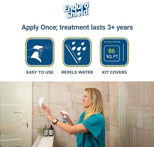 EnduroShield Glass Treatment Kit - Streak-Free Dirt-Resistant
