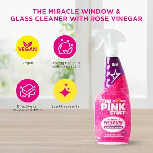 The Pink Stuff Stardrops Window and Glass Cleaner 750ml