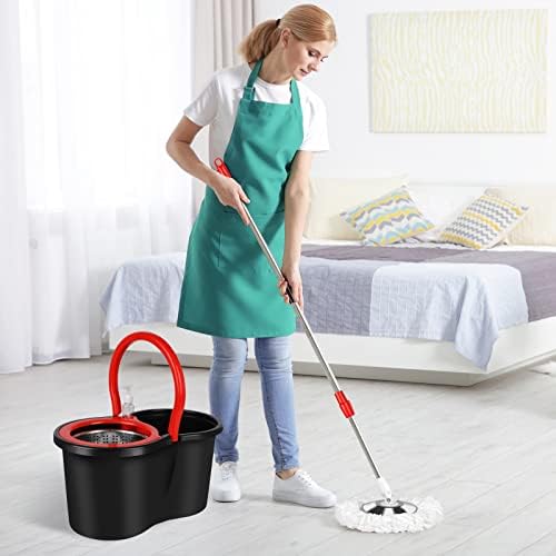 CooFel Spin Mop and Bucket with Wringer Set