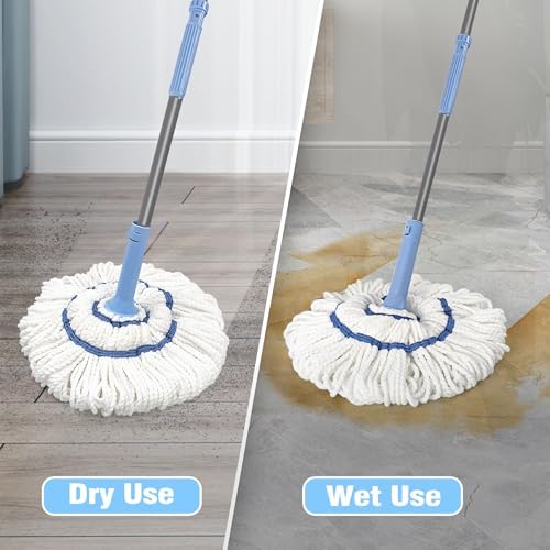 NEWE Self Wringing Twist Mop for Efficient Floor Cleaning