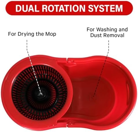TAKTICK Foot Pressure Spin Mop and Bucket Set 1