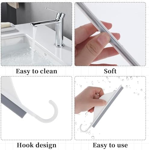EupHHonycs Mini Silicone Squeegee with Hook