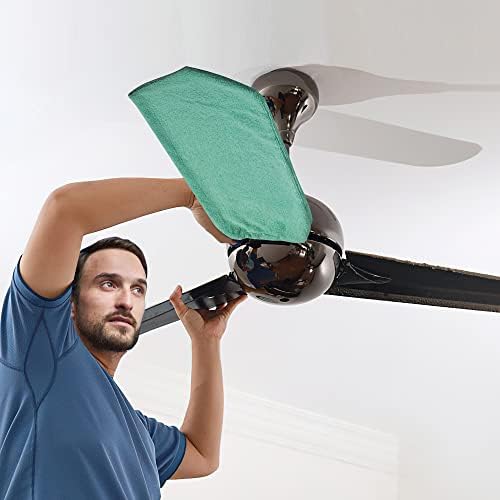 Hosrnovo Microfiber Ceiling Fan Duster 100 Washable Durable