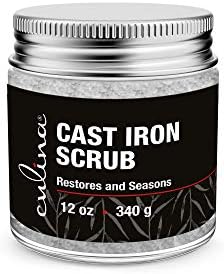 Culina Cast Iron Scrub - Natural Rust Remover Seasoning