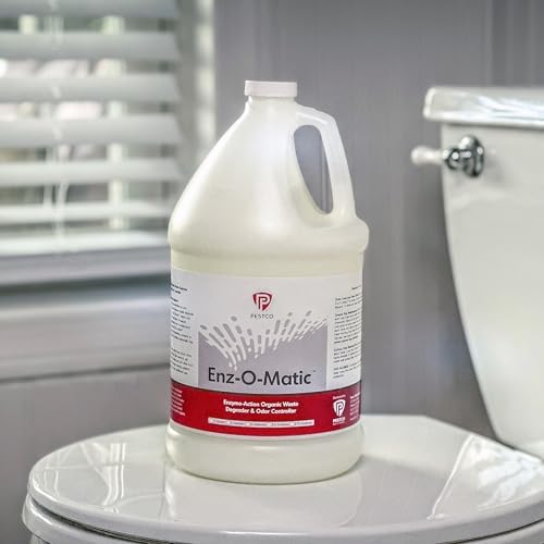 Enz-O-Matic Enzyme Drain Cleaner - 1 Gallon Organic Odor Neutralizer