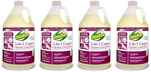 OdoBan 3-in-1 Carpet Cleaner Concentrate Set of 4